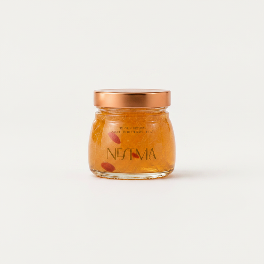 Nestma Goji Berry Bird's Nest  Jar, antioxidant-rich premium bird's nest Singapore
